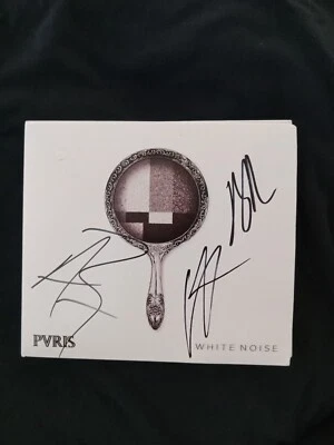 PVRIS ‎– White Noise CD & DVD Deluxe Edition RARE BAND SIGNED 2016 Pressing EX+ Foto 1 de 2