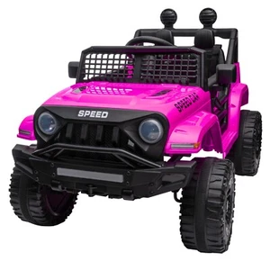 12V Kids Ride on Toy Electric Car Battery Power Wheel Jeep w/Remote Control LED - Picture 1 of 9