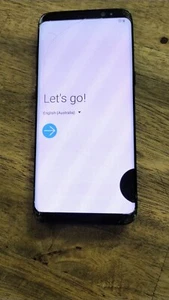 Unlocked Samsung Galaxy S8 SM-G950F 64GB SOLD AS IS/Crack Screen/Crack Back/work - Picture 1 of 11