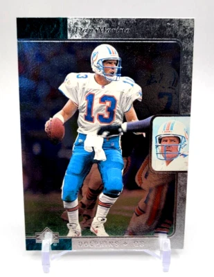 Dan Marino 1996 Upper Deck SP #88 HOF Maimi Dolphins Football - Image 1 of 4
