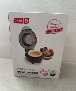Mini Waffle Bowl Maker By Dash Non Stick Ice Cream Waffle Maker Taco Bowl Maker - Picture 1 of 6