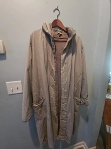 JAMES  PERSE Men’s Classic Winter Trench Coat Hooded jacket/coat One Size - Picture 1 of 7