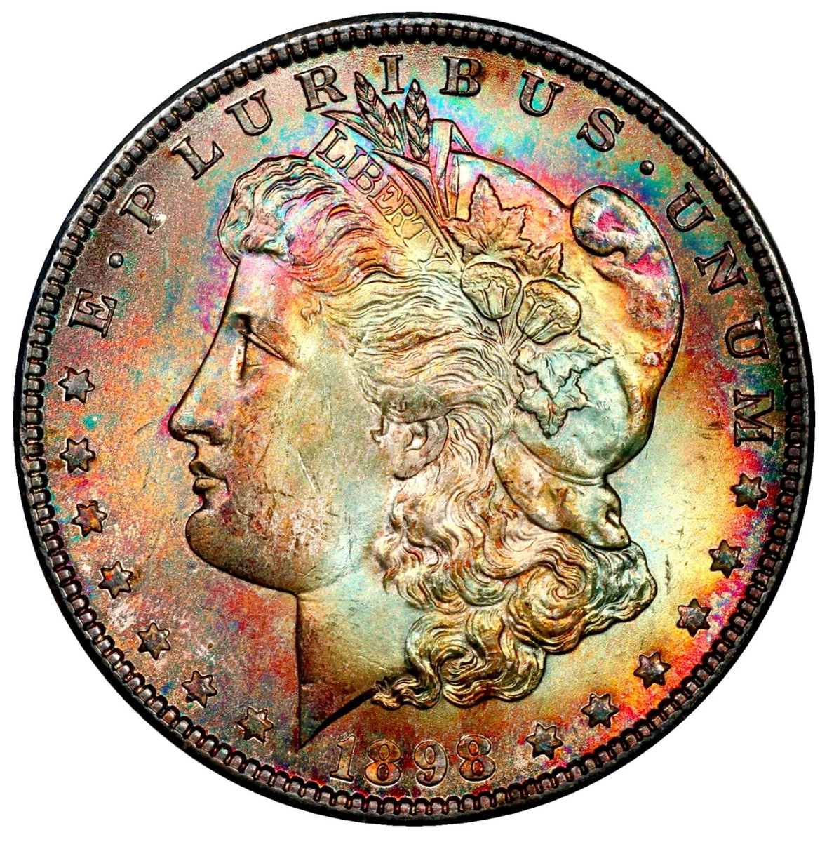 1898 MS 63 Graded Morgan Dollars for sale | eBay