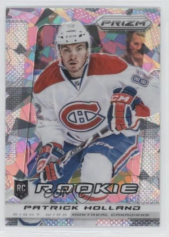 2013-14 Rookie Anthology Prizm Update Spring Expo Cracked Ice Patrick Holland RC - Image 1 of 2
