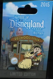 UP Piece of History 2015 Redwood Creek Challenge Trail Russel Dug LE Disney Pin - Picture 1 of 1