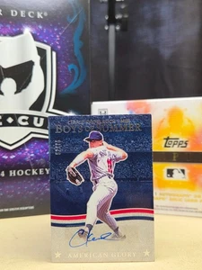 2025 PANINI BOYS OF SUMMER CHUCK KNOBLAUCH AMERICAN GLORY SIGNATURES AUTO /75 - Picture 1 of 2
