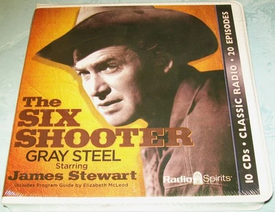 Six Shooter: Gray Steel (10-CD Set, 2014, Radio Spirits) New Unopened! - Imagem 1 de 2