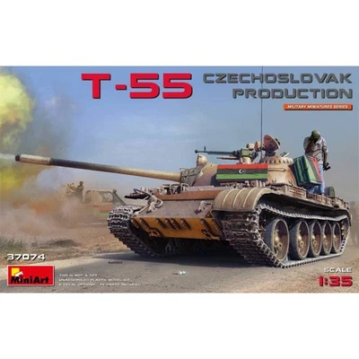 Modello Carro T-55 Produzione Cecoslovacca Miniart 37074 1/35 Modello Carro P - Immagine 1 di 4