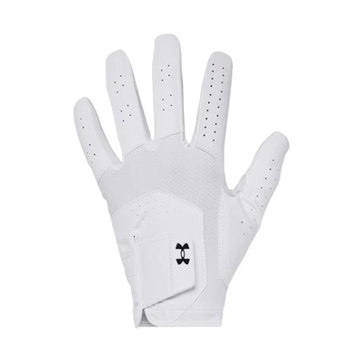 Under Armour Men's UA Iso-Chill Golf Glove - 1370277-100 - White/White/Black - - Image 1 of 2