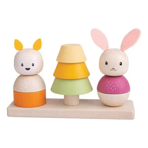 Apilador de bosque de madera Bigjigs Toys - Imagen 1 de 4