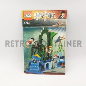 Lego Vintage Instructions Instructions Set 4762 - Harry Potter Rescue Merpeople