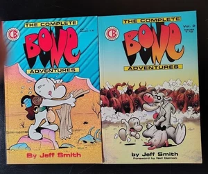 The Complete Bone Adventures Vol 1 & 2 .....2 Cartoon Books Softcovers - Picture 1 of 3