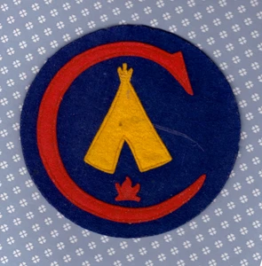 Firecrafter Leadership 5  1/2"  FELT  1930-40s  -MINT-  NO Mothing - Picture 1 of 1