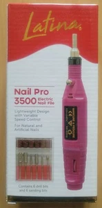 Latina Nail Pro 3500 Electric Nail File Nail Care Include Power Cord Drill NEW - Picture 1 of 10