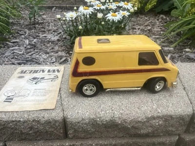 Vintage 1970's COX Action Van Tether Car - Image 1 of 4