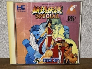 Hudson Soft FATAL FURY Special PC Engine Arcade CD-ROM USED working - Picture 1 of 10