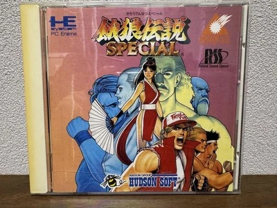 Hudson Soft FATAL FURY Special PC Engine Arcade CD-ROM USED working - Image 1 of 4