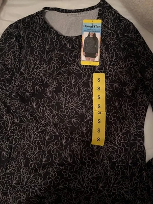 Camiseta para mujer Hang Ten bloqueador solar manga larga nueva con etiquetas talla pequeña Foto 1 de 3