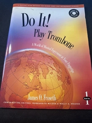 Do It! Play Trombone by James Froseth GIA Music Book 1 & CD - Image 1 of 4