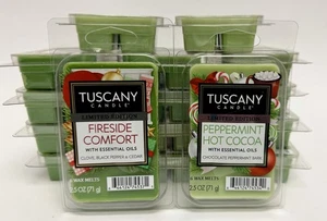 Tuscany Candle: Wax Melts * 15 Fireside Comfort 3 Peppermint Hot Cocoa * Lmtd Edtn - Bild 1 von 1