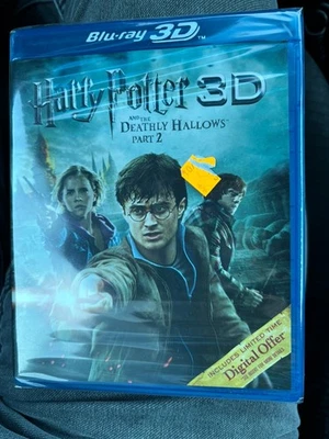 Rare OOP  Harry Potter Promo SEALED Blue ray 3 D DVD - Image 1 of 2