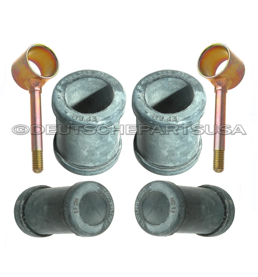 PORSCHE 968 INNER + OUTER Sway Stabilizer Bar Bushing + Link Links LH + RH SET 6 - Image 1 of 1