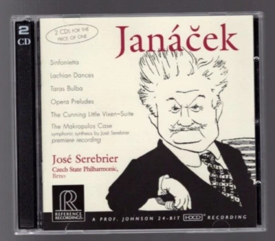 José Serebrier - Janácek - Orchestral Works - CD - Image 1 of 4