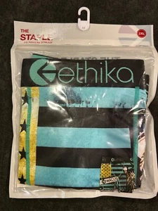 Ethika Herren Boxershorts - Wall Street Liberty | Statue & Flagge Grafik 2XL - Bild 1 von 3