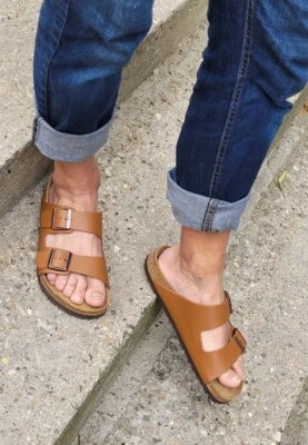 BIRKENSTOCK Arizona 01019067 Ginger Brown Normale Weite Herren  WEICHBETTUNG - Bild 1 von 4