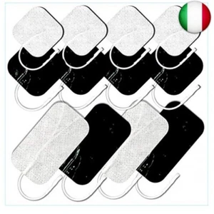 TENSPAD SILVER 12 elettrodi Compatibile con GLOBUS, CEFAR, Prim, PROMED, (8