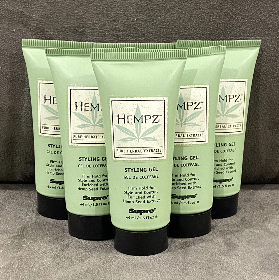 HEMPZ ТВЕРДЫЙ ДЕРЖАТЬ УКЛАДКИ ГЕЛЬ - 1,5 УНЦИЙ КАЖДЫЙ ПУТЕШЕСТВИЙ РАЗМЕР - 6 УПАКОВКА - Изображение 1 из 2