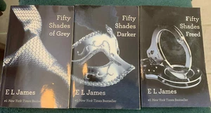 Fifty Shades Of Grey Series Set of 3 (#1-3) Set Trade Paperback Books - Picture 1 of 3