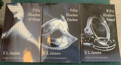 Fifty Shades Of Grey Series Set of 3 (#1-3) Set Trade Paperback Books - Image 1 of 3