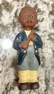 ☘☘☘ Sarah's Attic 1989 "Willie" African American Boy Figurine With Tags☘☘☘ - Picture 1 of 12
