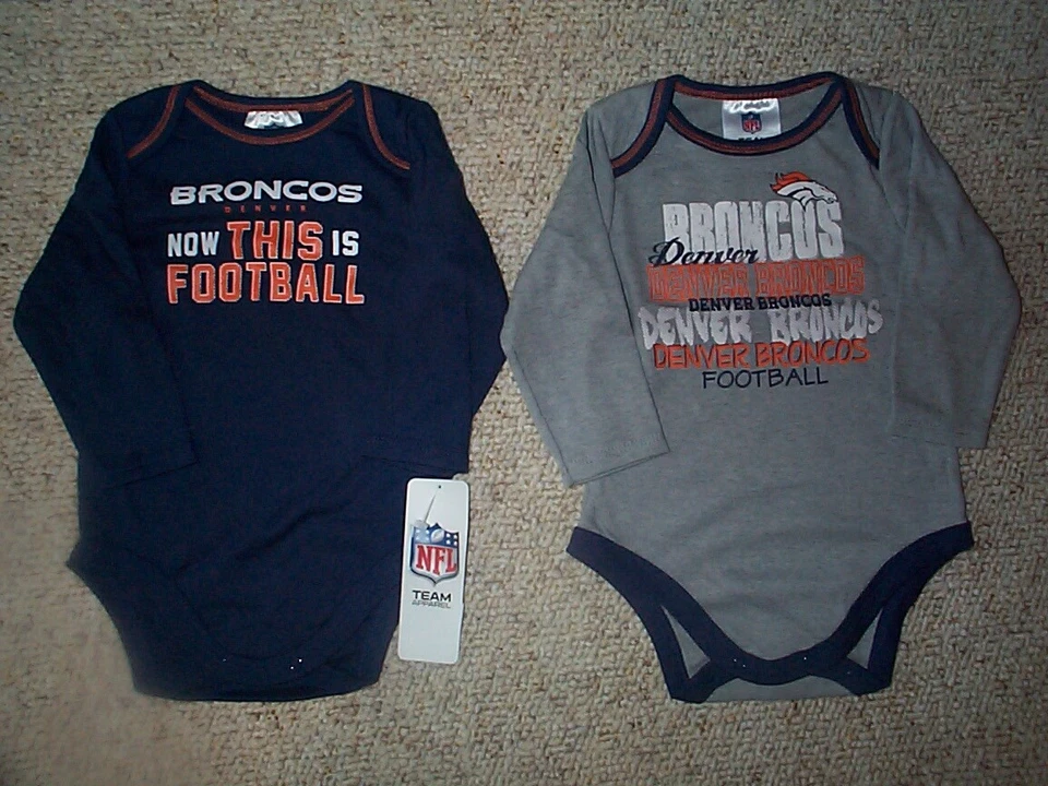 (2025-2026) Camisa Jersey Bebé Infantil Denver Broncos NFL 6-12M 6-12 Meses Foto 1 de 1