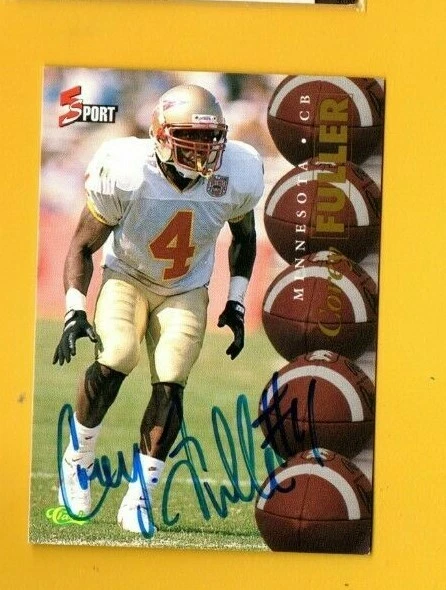 D15961 1995 Classic Five Sport Autographs Corey Fuller  - Image 1 of 1