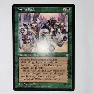 MTG Gorilla Pack Ice Age Regular Common NM Fast Shipping - Picture 1 of 6