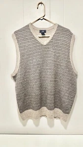Dockers Vintage Sweater Vest Men's Sleeveless Y2k Grandpa Size XL - Picture 1 of 4