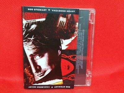 Rod Stewart - Vagabond Heart (1991) Cassette RARE (VG+) - Image 1 of 2