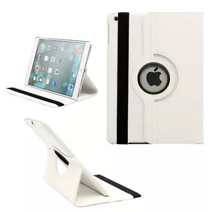 Leather Rotating Case Stand for Ipad  2-9, Air 1-3, Mini 1-4,Pro 9.7-10.5-12.9 - Picture 1 of 23