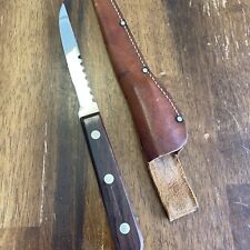 Vintage Cattaraugus Filet Fishing Knife with Sheath