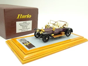 ILARIO 1/43 - Rolls Royce Silber Ghost 1910 Balloon Car Purple/Schwarz - Bild 1 von 3
