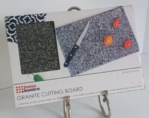 Home Basics Granite Cutting Board, Black, 8x12 Inches - Picture 1 of 3