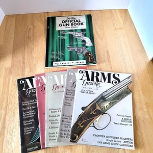 The New Official Gun Book 3rd Edition 1952 & 5 Arms Gazette Magazines 1978 '79 - Picture 1 of 23