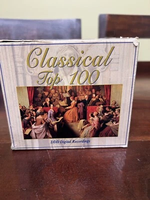 Classical top 100 CD box set with 10 CDs -music, symphony, Mozart, Beethoven - Изображение 1 из 4