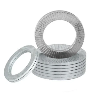 Arandelas autobloqueantes de doble apilamiento de acero inoxidable 316 NL-3 4 5 6 8 10 12 14 16 - Imagen 1 de 5