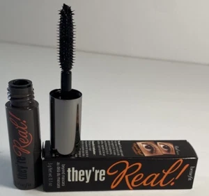 Benefit They're Real Mascara JET Black 3g /0.1oz Travel Size New in Box - Picture 1 of 2