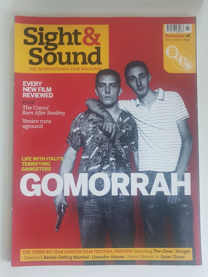 Sight And Sound Magazine November 2008 Volume 18 Issue 11 (Gomorrah) - Image 1 of 1