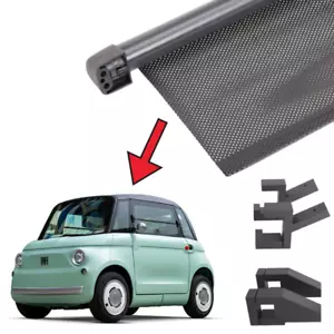 Kit Tenda Parasole Scorrevole Per Fiat topolino AMI Tenda Inclusa -Nera Raggi UV - Imagen 1 de 17