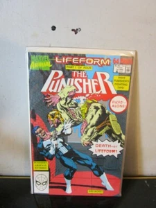 PUNISHER ANNUAL 3 1990 MARVEL BAGGED BOARDED - Picture 1 of 1